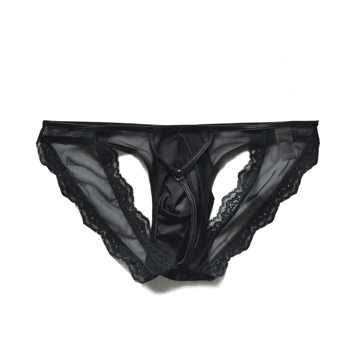 DM Satin Lace Open Briefs