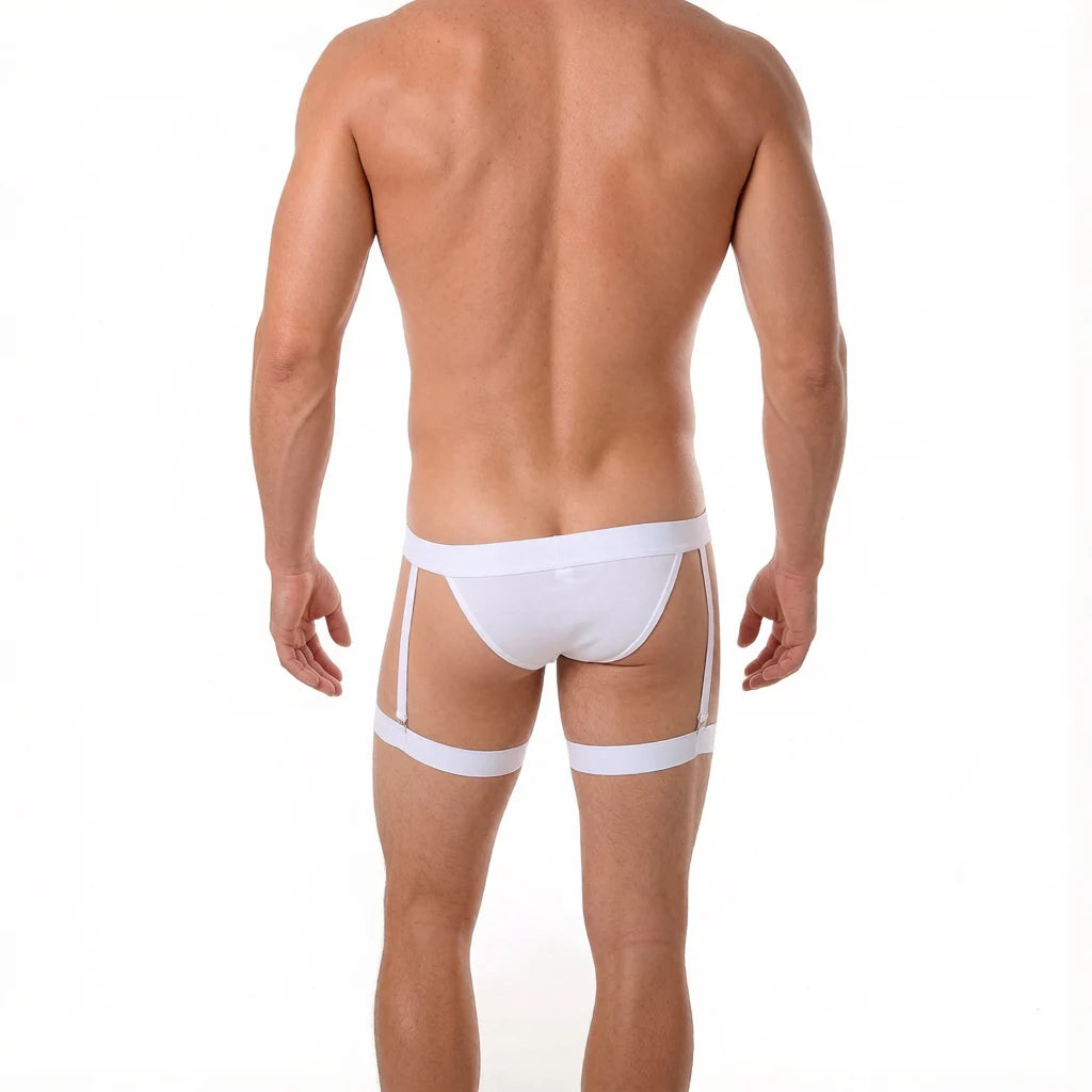 Bondage Garter Briefs