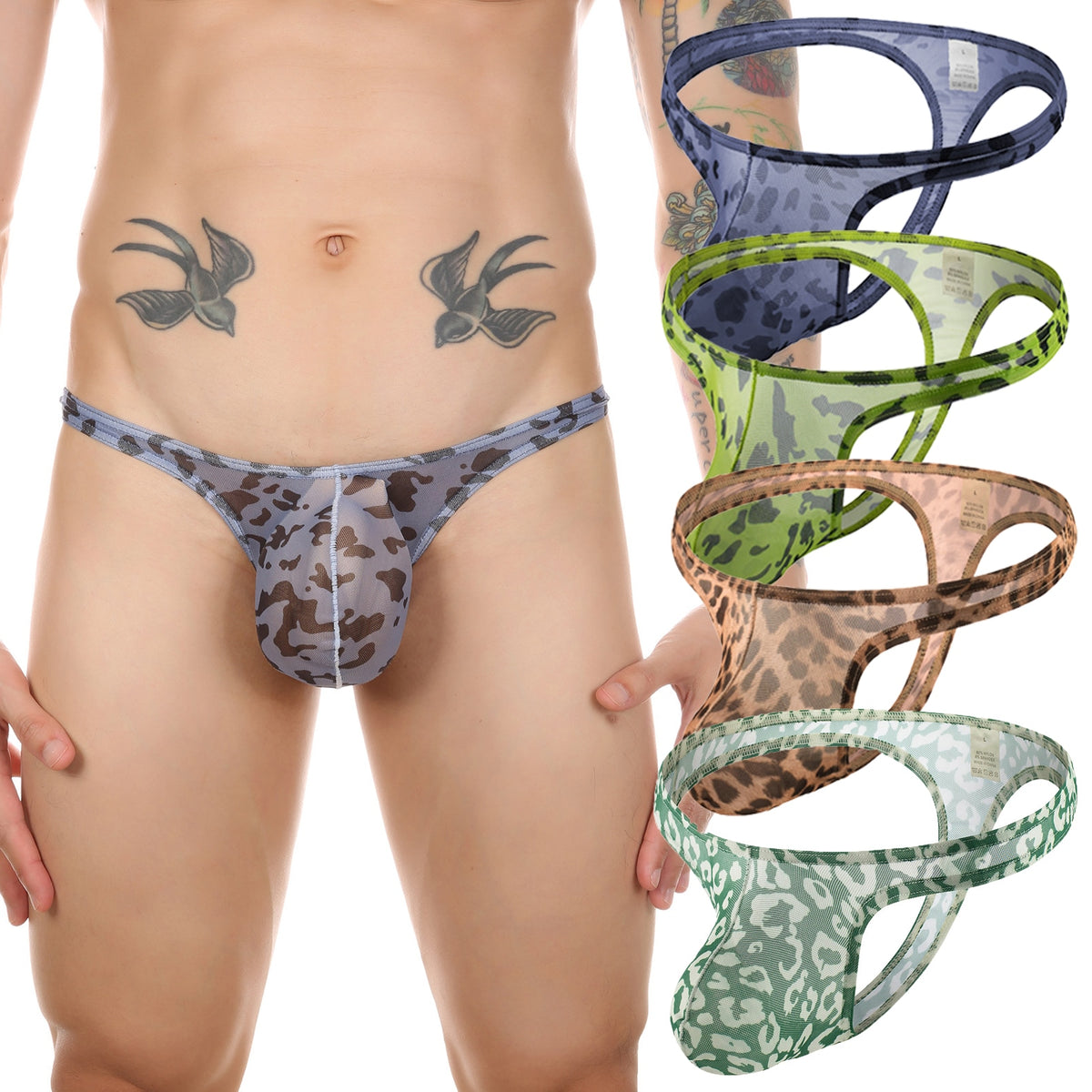 Cougar Thong 4-Pack