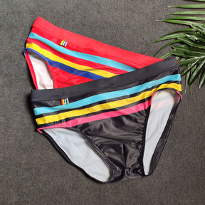 Color Stripes Swimsuit
