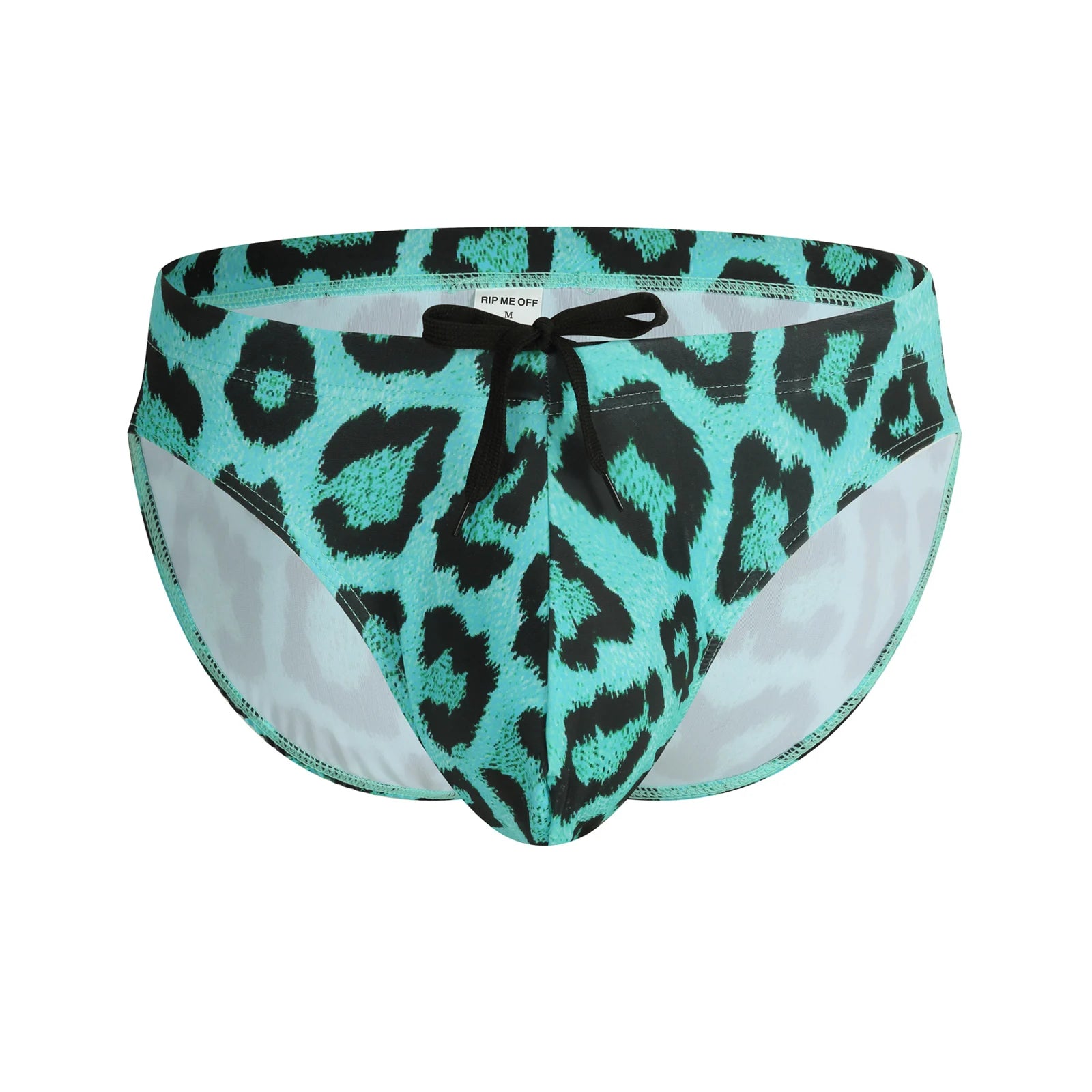 Electric Leopard Swim Briefs