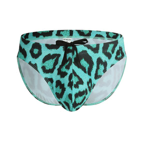 Electric Leopard Swim Briefs