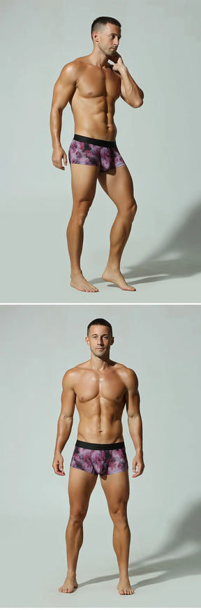 Floral-Print Boxer Briefs
