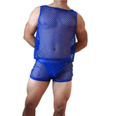 JM Mesh Tank Top + Shorts Set