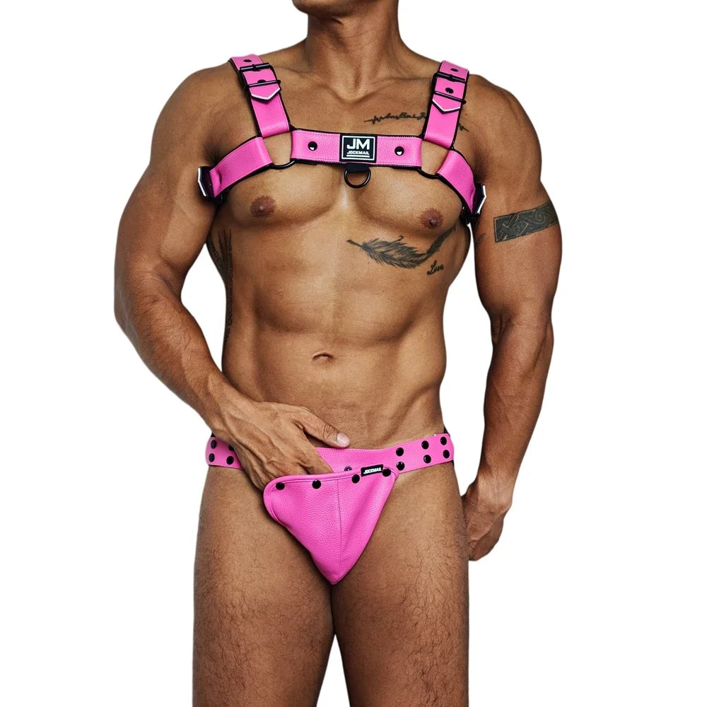 JM Stud 2-in-1 Jock & Harness