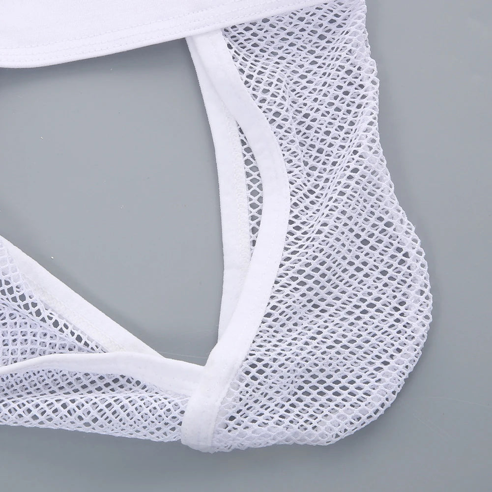 Fishnet Bikini Briefs