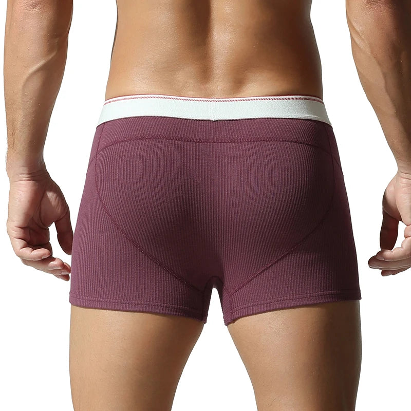 TAUWELL Ribbed Boxer Briefs