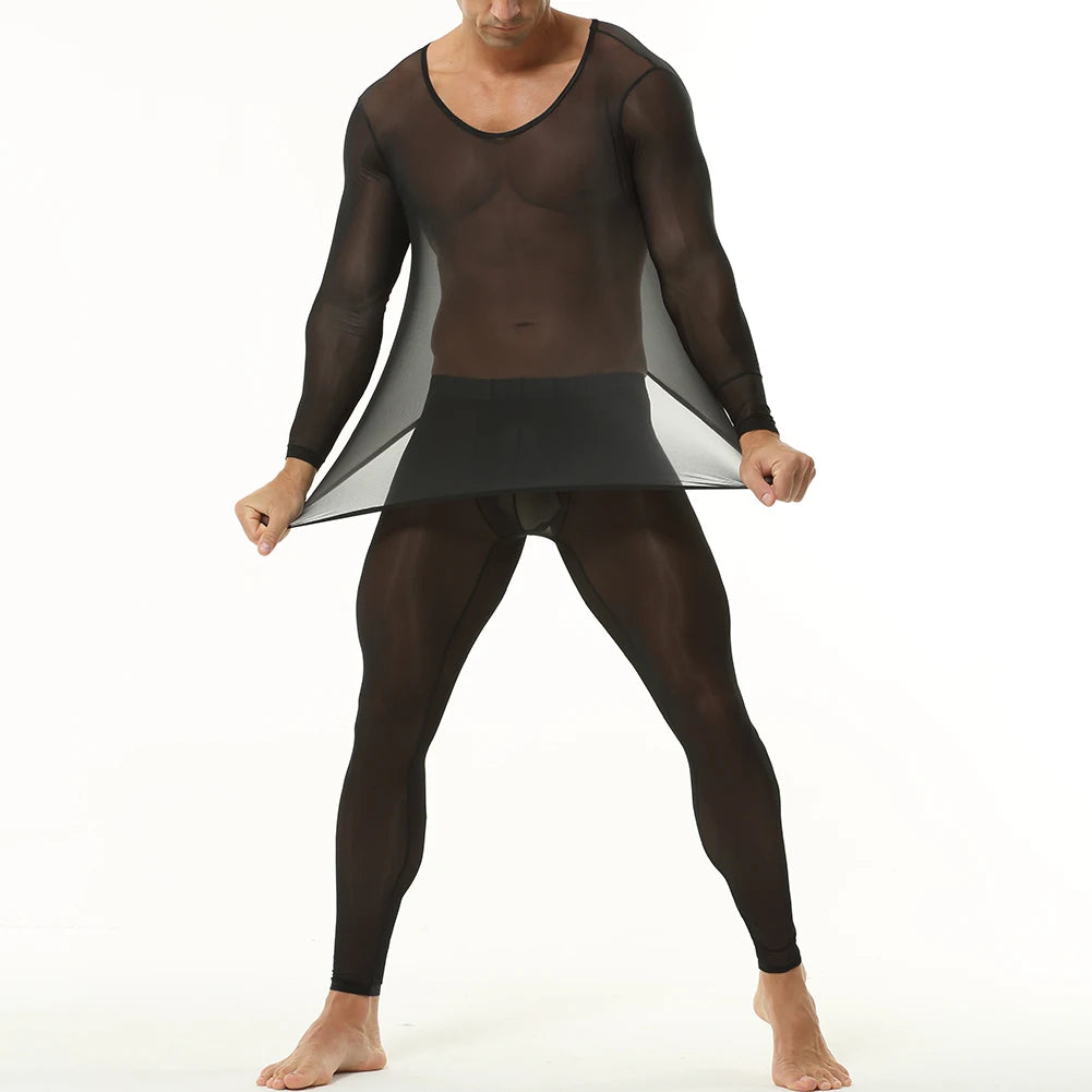 2-Piece Translucent PJs