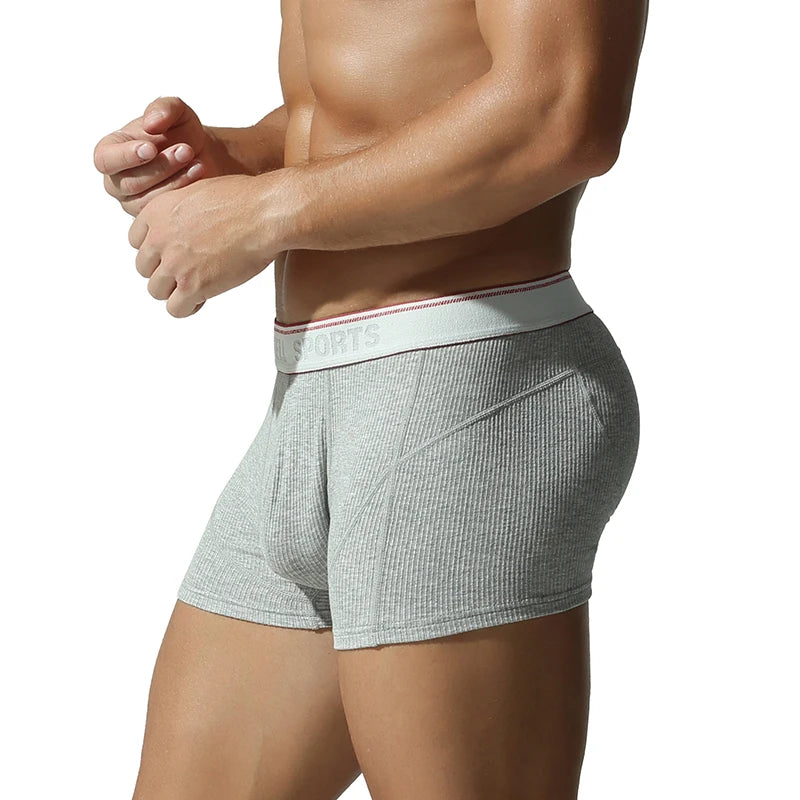 TAUWELL Ribbed Boxer Briefs