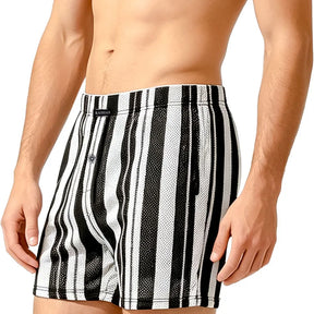 Stripe Woven Shorts