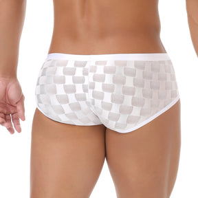 Diamond Mesh Briefs