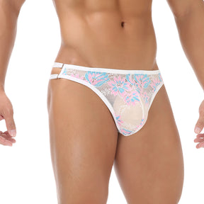 Heart Lace Thong