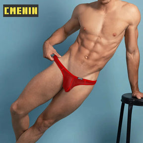 Transparent Pouch Thong