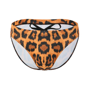 Electric Leopard Swim Briefs