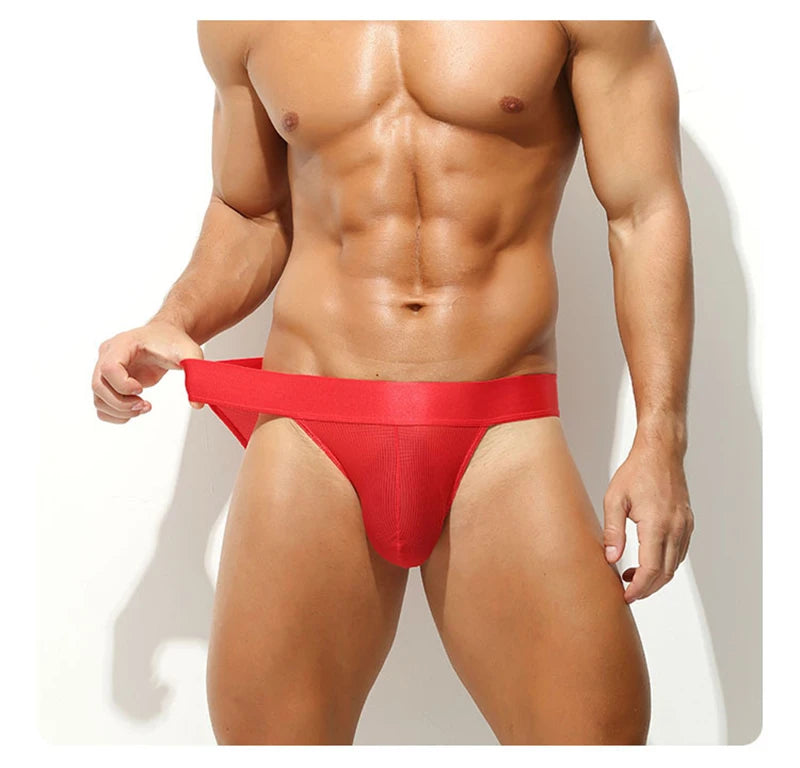 Color Pop Mesh Briefs