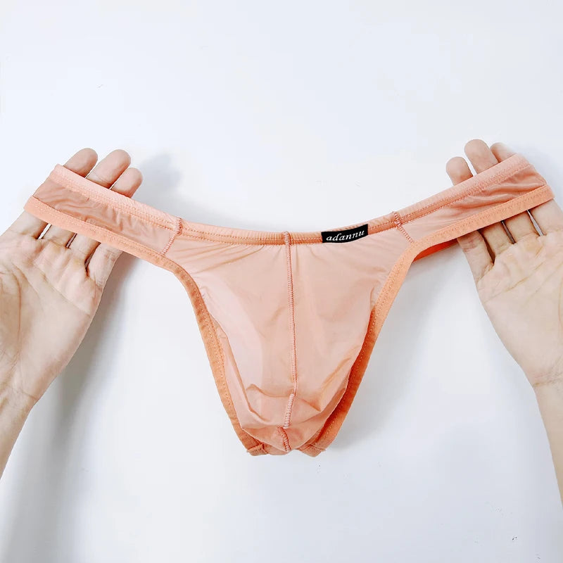 Transparent Pouch Thong