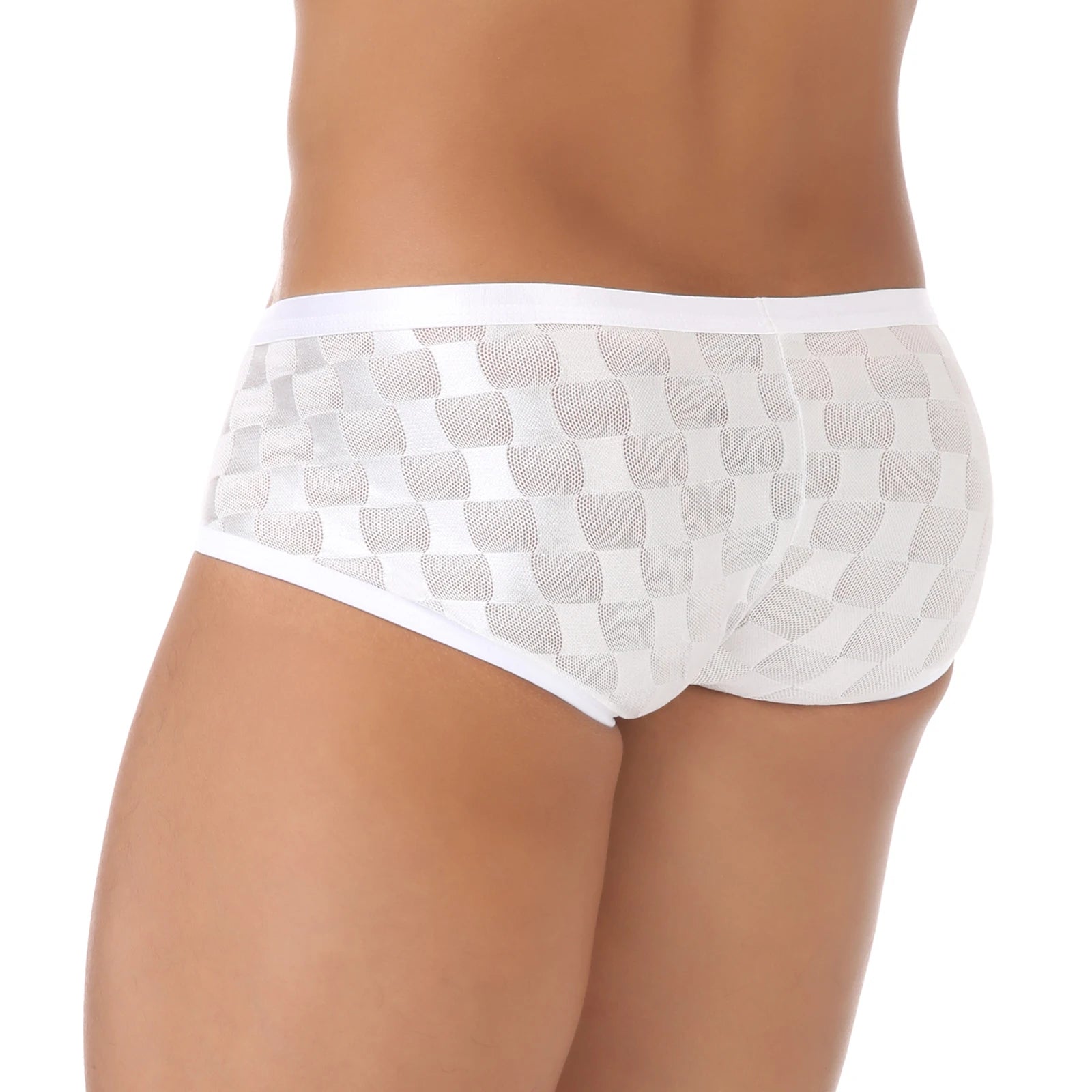 Diamond Mesh Briefs