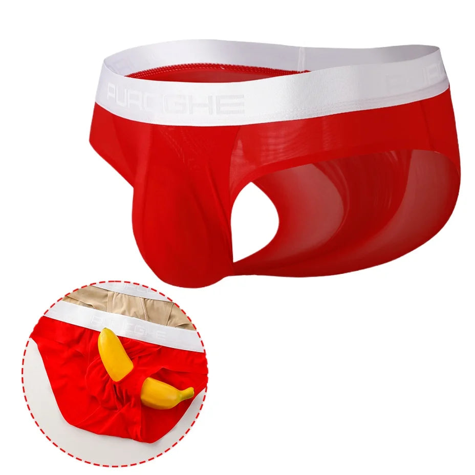 U Convex Ice Silk Briefs
