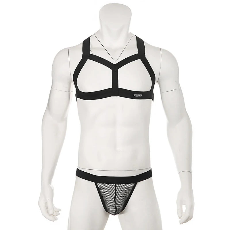 Mesh Jock + Harness