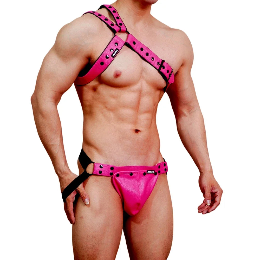 JM Stud 2-in-1 Jock & Side Harness
