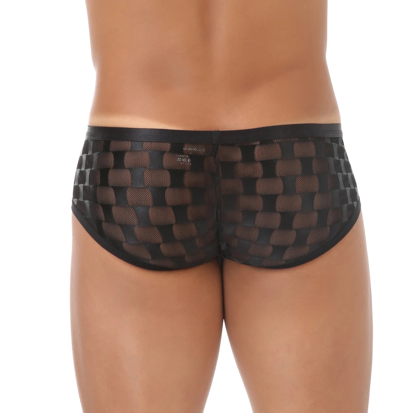 Diamond Mesh Briefs