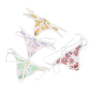 Heart Lace Thong