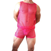 JM Mesh Tank Top + Shorts Set