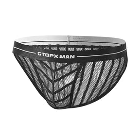 GTOPX Striped Mesh Briefs