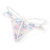 Heart Lace Thong