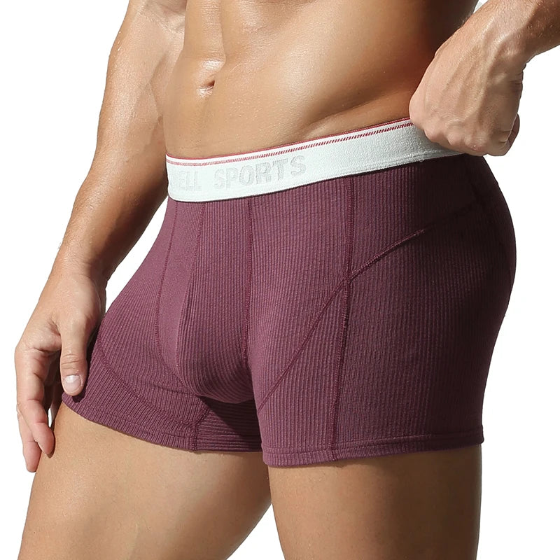 TAUWELL Ribbed Boxer Briefs