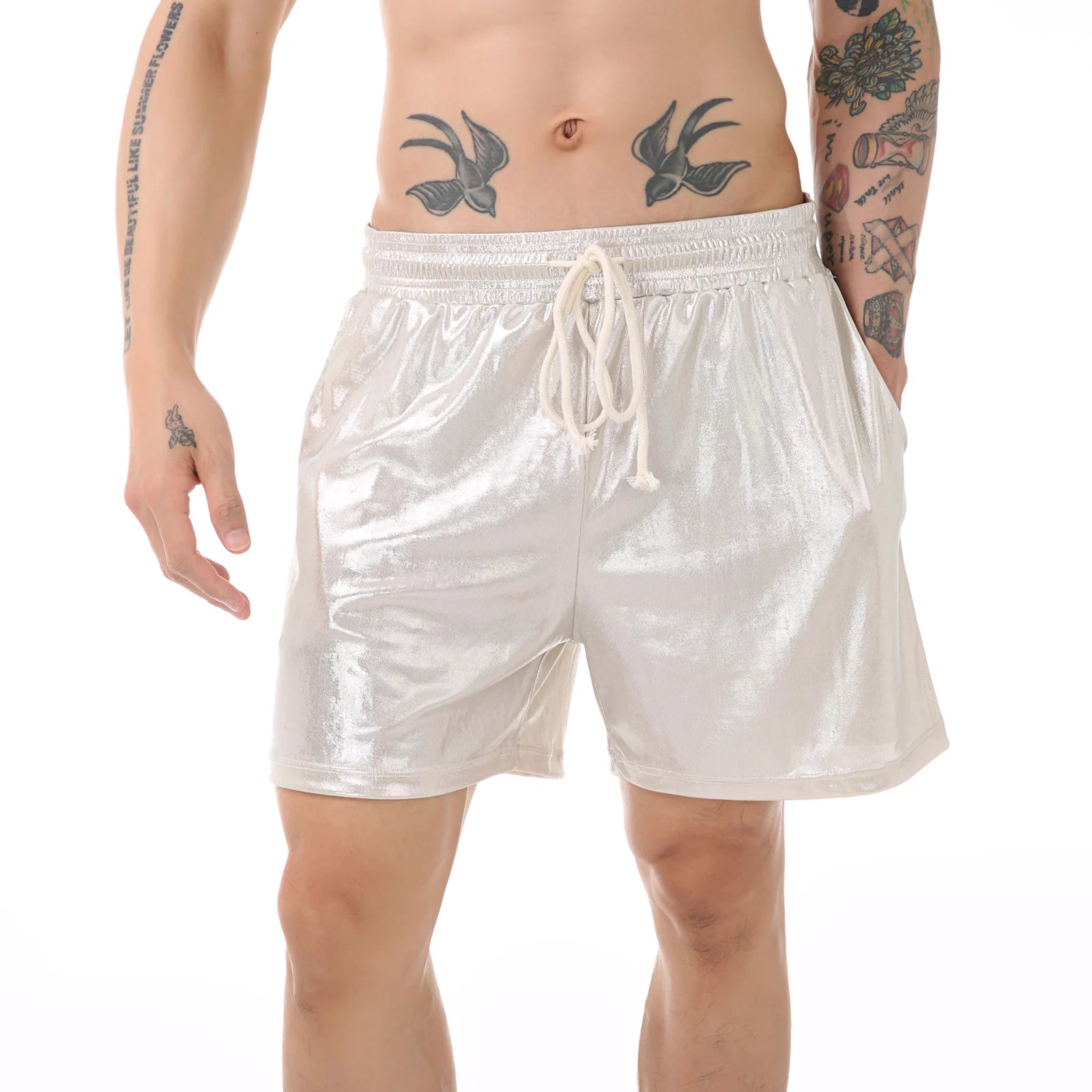 Shiny Gym Shorts