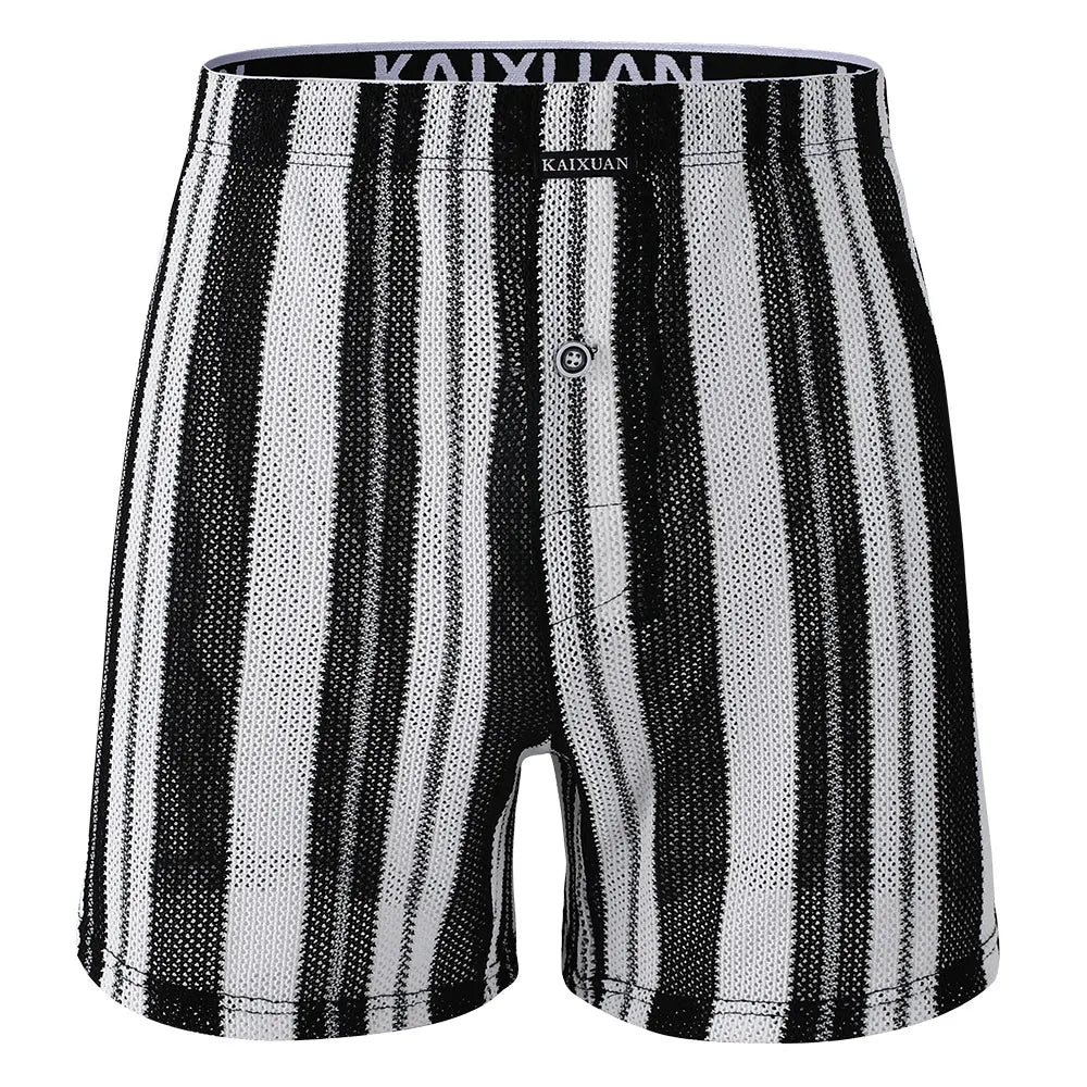 Stripe Woven Shorts