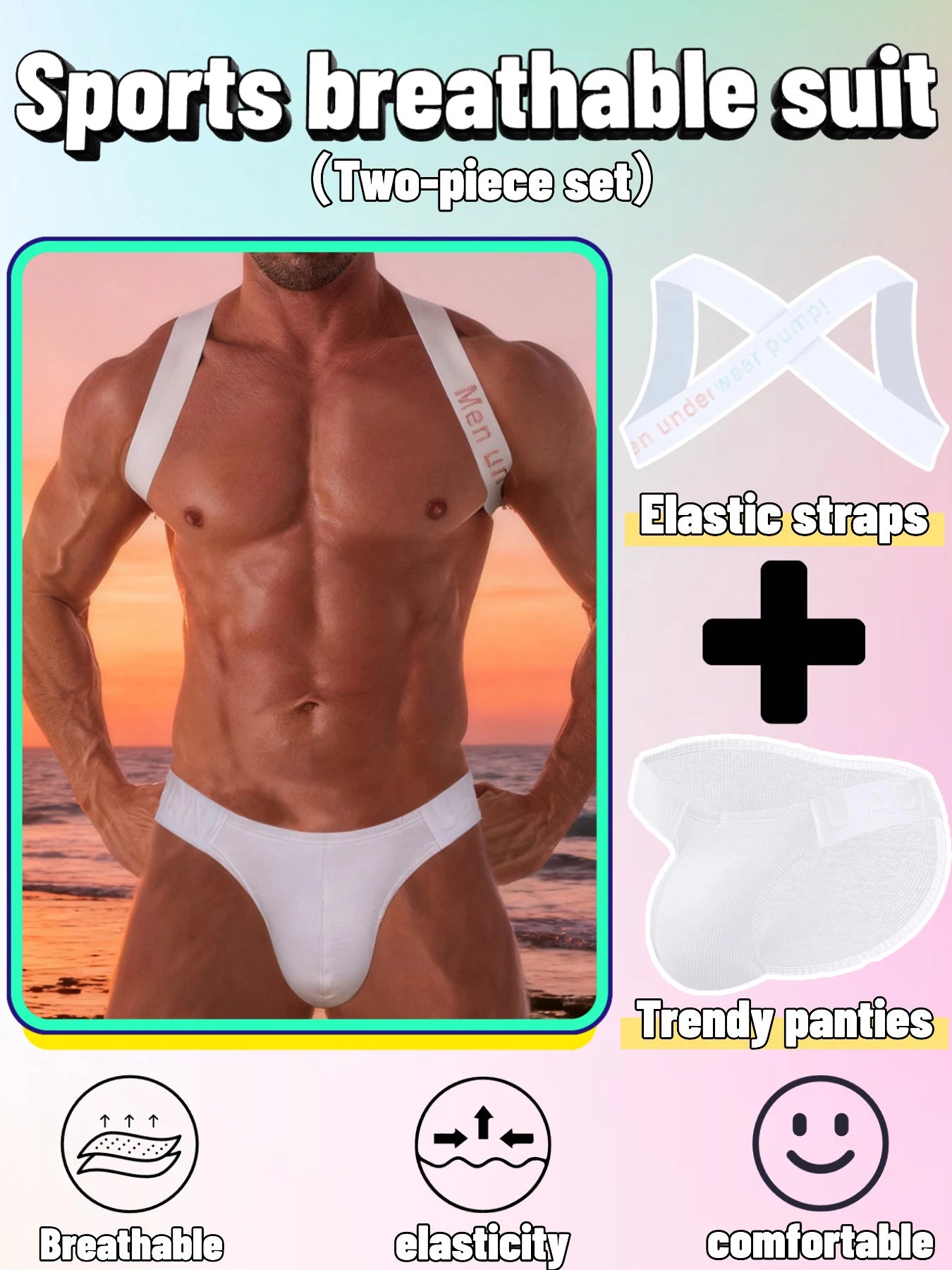 Briefs + Harness Set