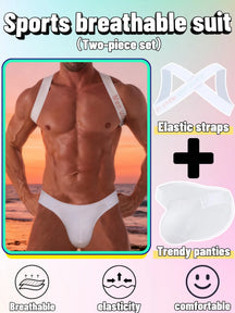 Briefs + Harness Set