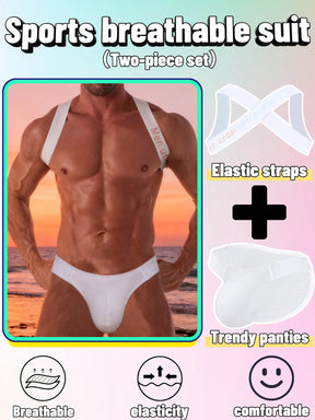 Briefs + Harness Set