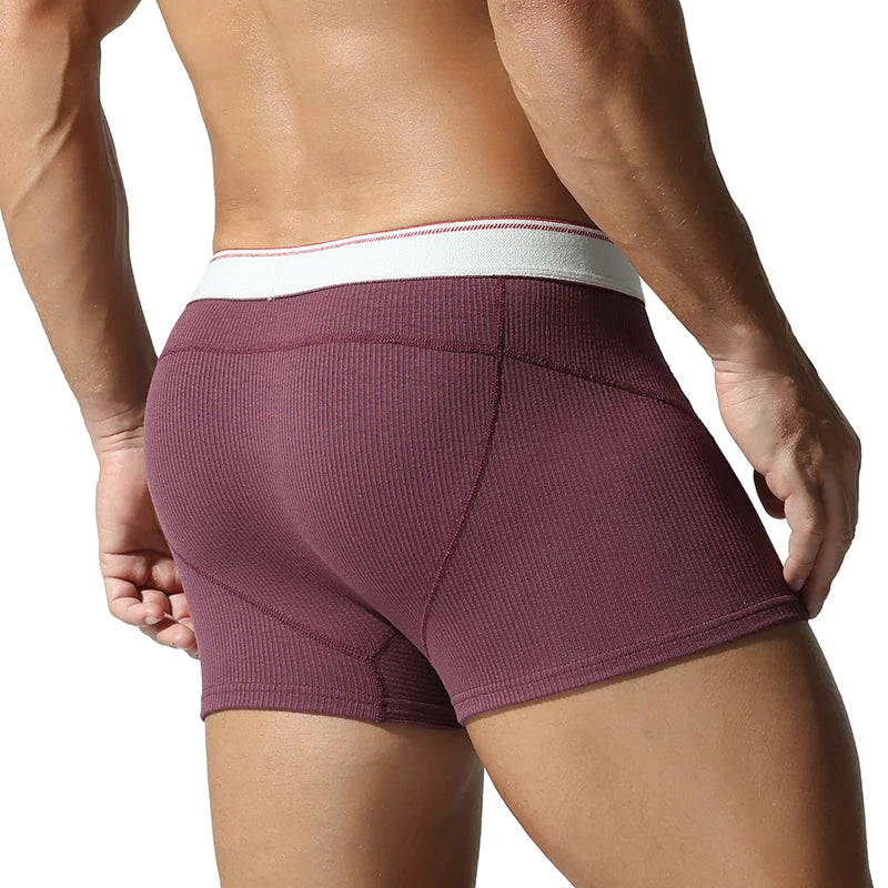 TAUWELL Ribbed Boxer Briefs