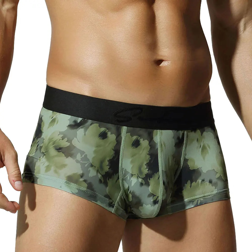 Floral-Print Boxer Briefs