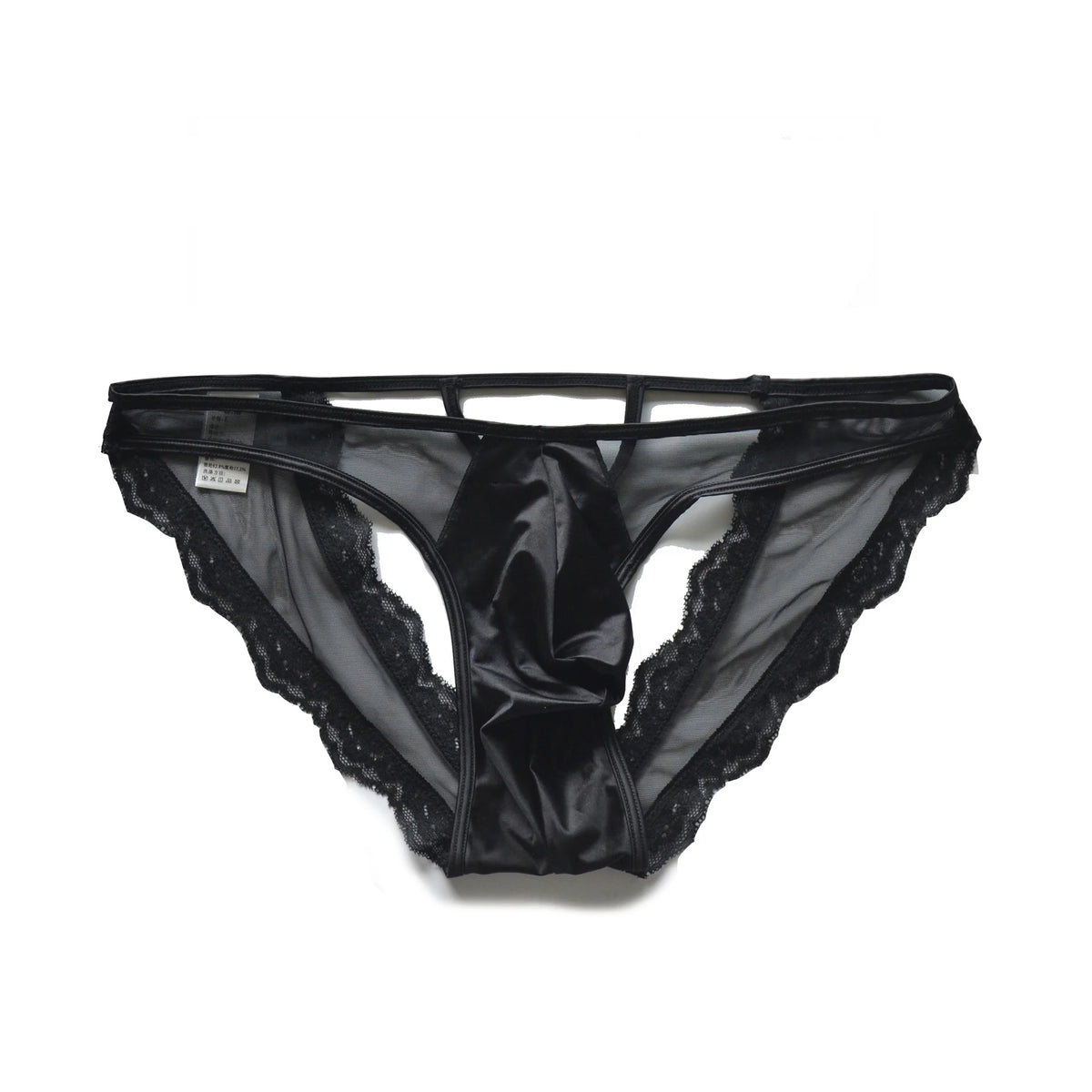 DM Satin Lace Open Briefs