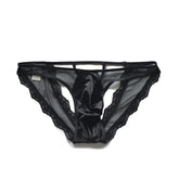 DM Satin Lace Open Briefs