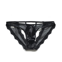 DM Satin Lace Open Briefs
