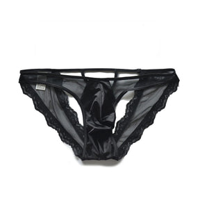 DM Satin Lace Open Briefs