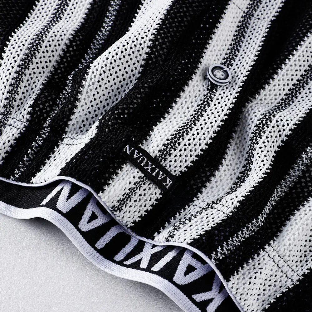 Stripe Woven Shorts