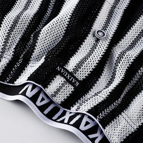 Stripe Woven Shorts