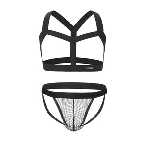 Mesh Jock + Harness