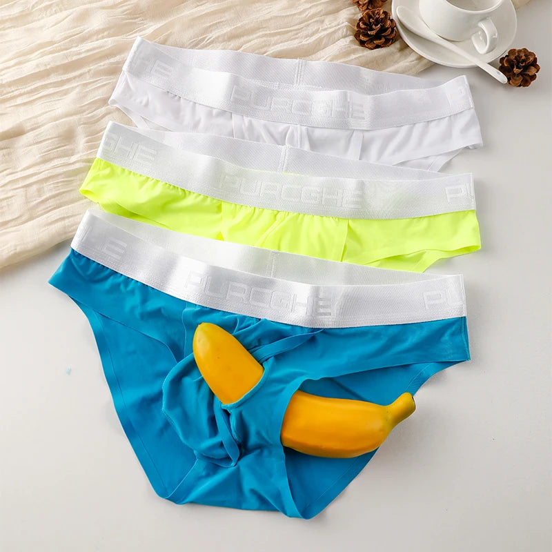 U Convex Ice Silk Briefs