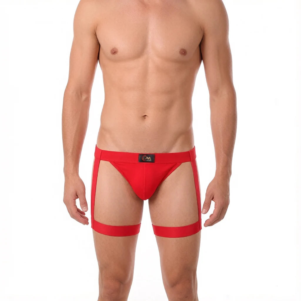 Bondage Garter Briefs