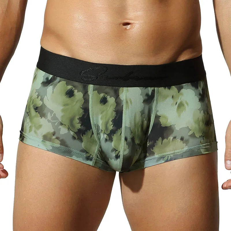Floral-Print Boxer Briefs