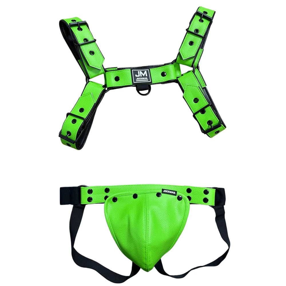 JM Stud 2-in-1 Jock & Harness