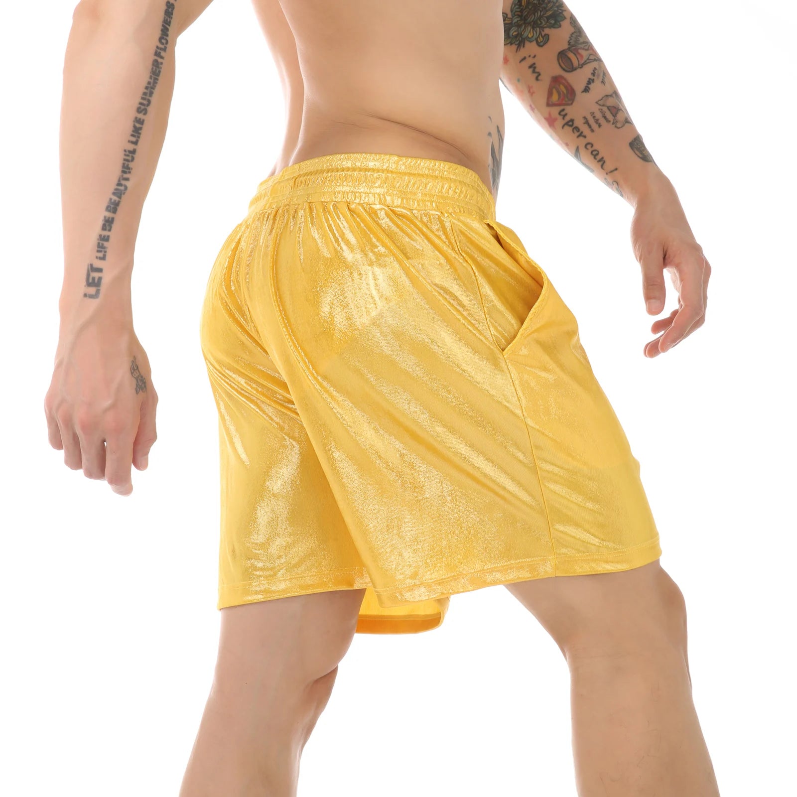 Shiny Gym Shorts
