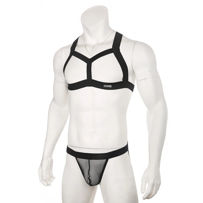 Mesh Jock + Harness